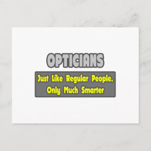 Opticians .. Smarter Postcard