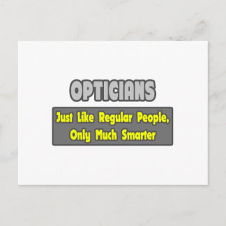 Opticians .. Smarter Postcard