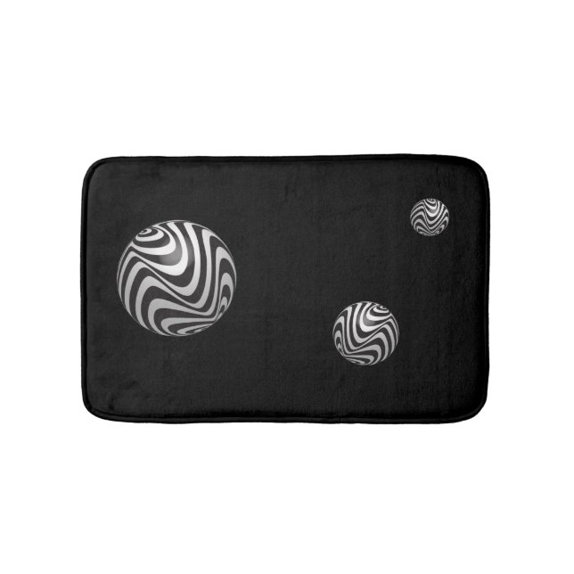 Optics thru Shapes Bath Mat (Front)