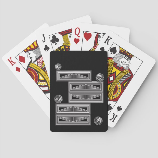 Optics thru Shapes Playing Cards (Back)