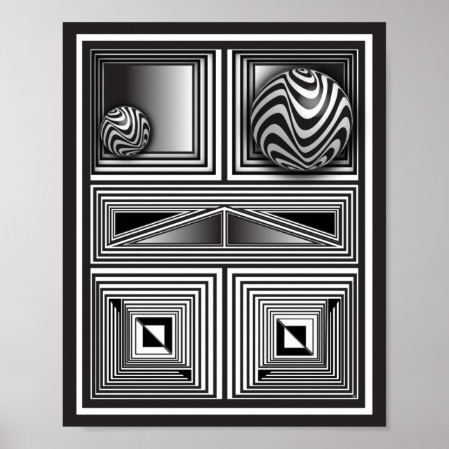 Optics thru Shapes Poster (Front)