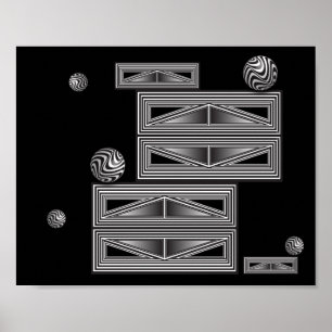 Optics thru Shapes Poster