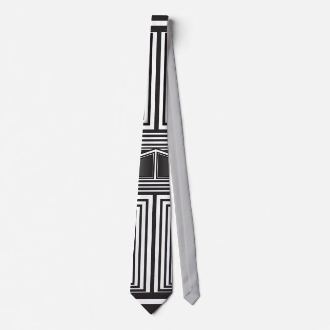Optics thru Shapes  Tie (Front)