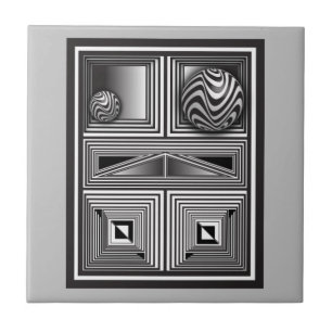 Optics thru Shapes  Tile