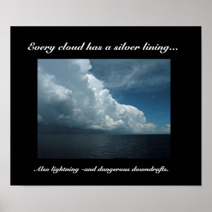 Optimism Demotivational Poster Print