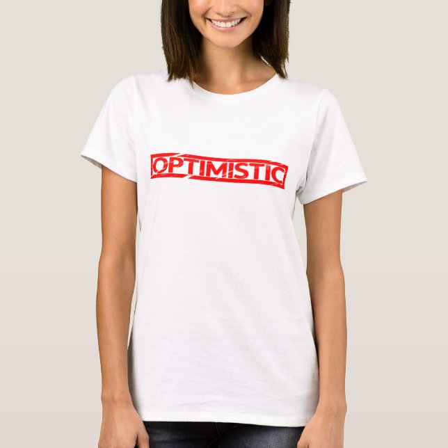 Optimistic Stamp T-Shirt (Front)