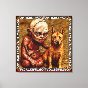 Optimistycal   LIKE YOU Collection Canvas Print