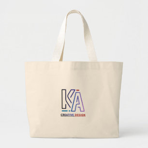 Option 2 (Gift Focus): Personalised Monogram Initi Large Tote Bag