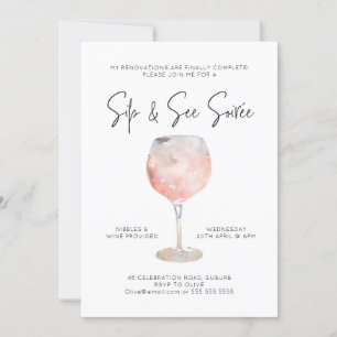 Option 5: Sip & See Soiree  Invitation