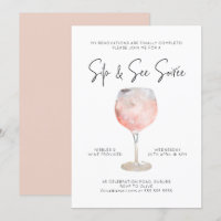Option 5: Sip & See Soiree  Invitation