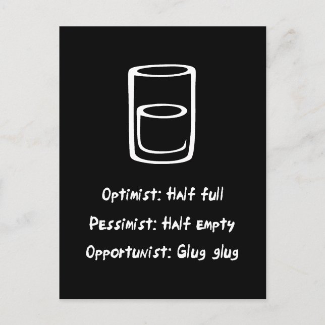 Optipessitunist Postcard (Front)
