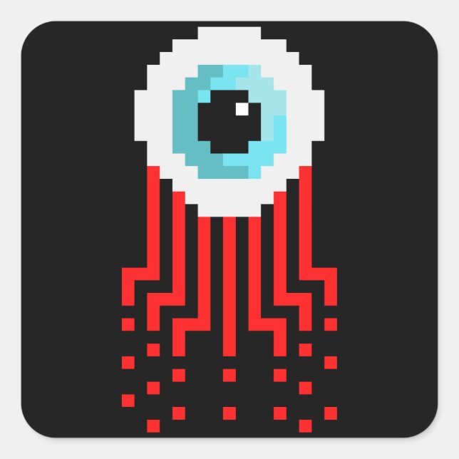 Optipus Square Sticker (Front)