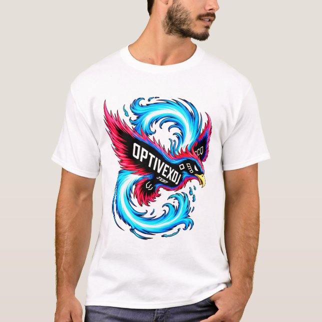 OPTIVEXOJ: World Game Phoenix Soccer Crest T-Shirt (Front)