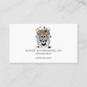 Optometrist Business & Appointment Reminder Business Card