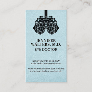 Optometrist Business Card