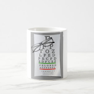 Optometrist Chart Mug