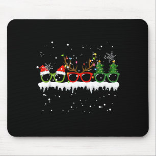 Optometrist Christmas Tree Gles Costume Santa Opto Mouse Mat