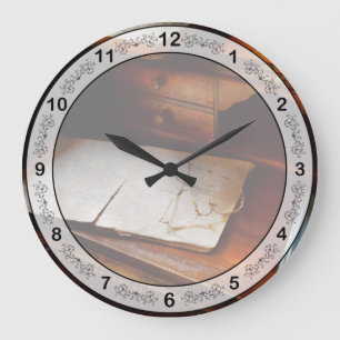 Optometrist - Done for the night Large Clock