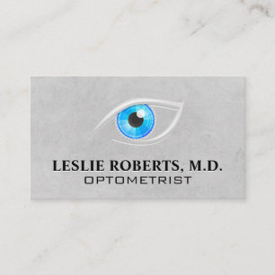 Optometrist   Eye Close up Business Card