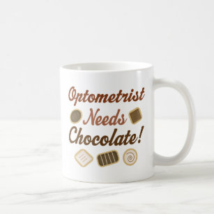 Optometrist (Funny) Chocolate Coffee Mug