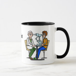 Optometrist Giving Exam Mug