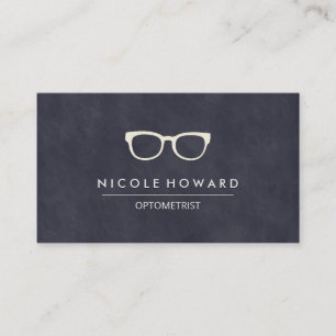 Optometrist Glasses Business Card
