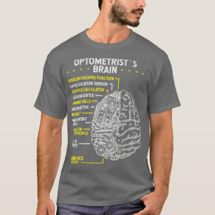 Optometrist Glasses Sunglasses Optician Optometry T-Shirt