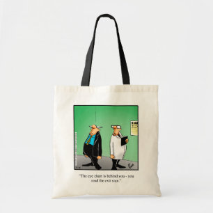 Optometrist Humour Tote Bag Gift