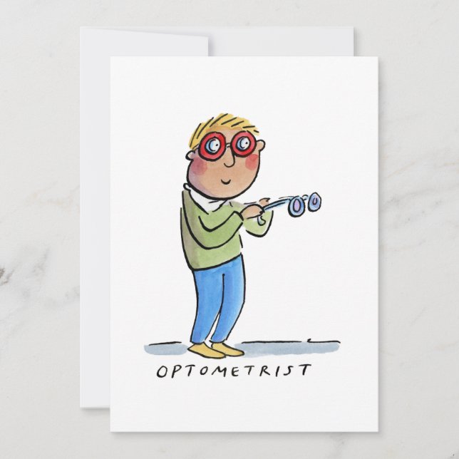 Optometrist Invitation (Front)