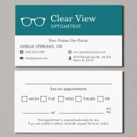 Optometrist Office Appointment Reminder
