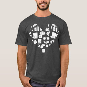 Optometrist Ophthalmologist Optician Love Heart T-Shirt