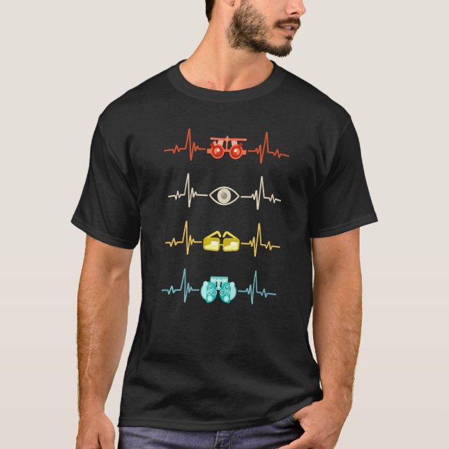 Optometrist Optician Optometry Ophthalmologist Hea T-Shirt (Front)