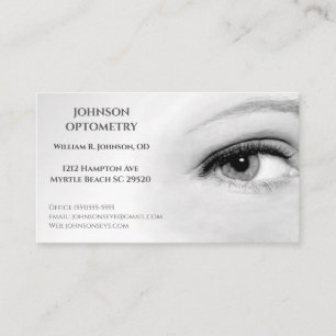 Optometrist /Optometry Business Card