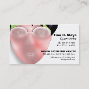 Optometrist Optometry Eyecare Business Card