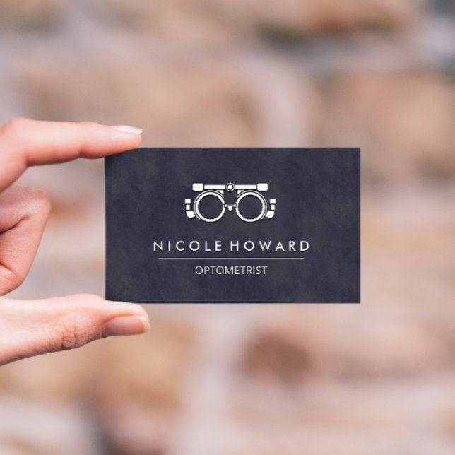 Optometrist | Phoropter Equipment Business Card (Creator Uploaded)
