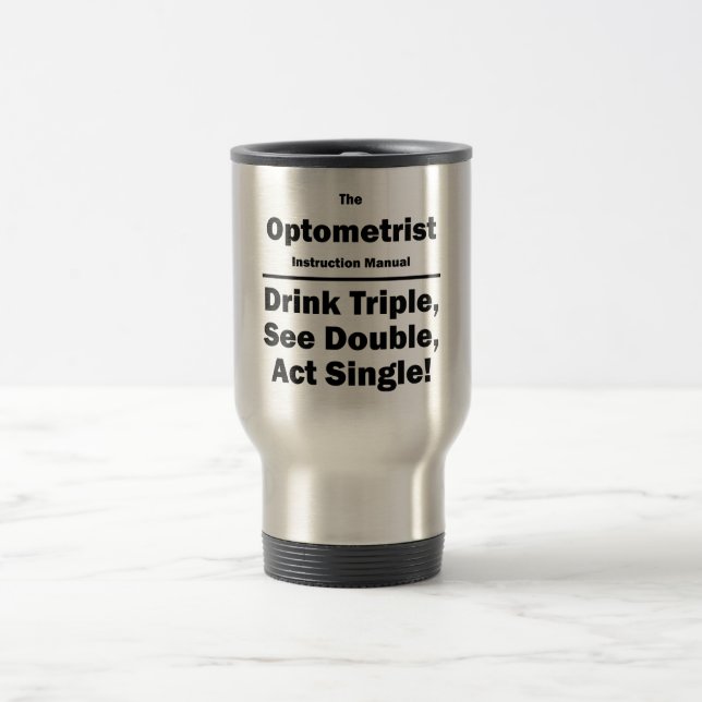 optometrist travel mug (Center)