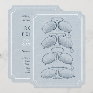 Optometrist Vintage Eyeglasses Graduation Card