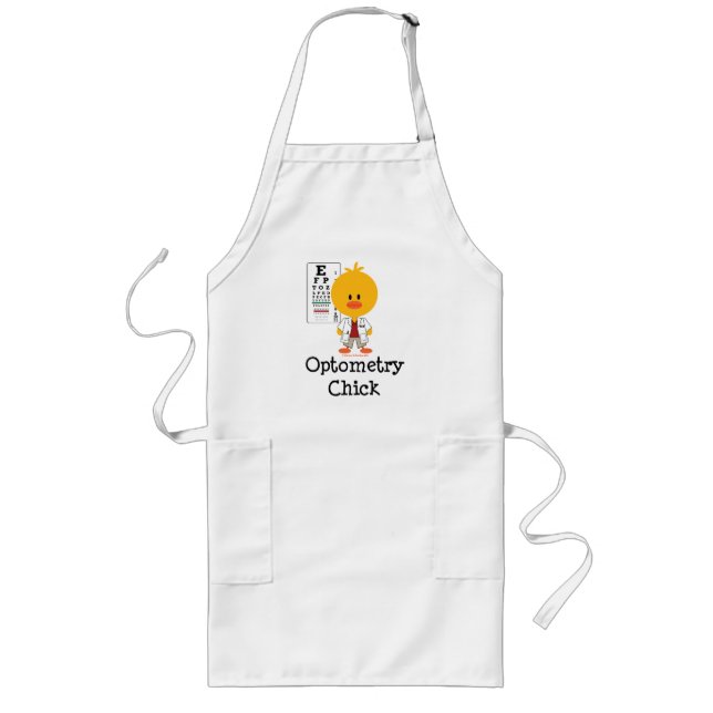 Optometry Chick Apron (Front)