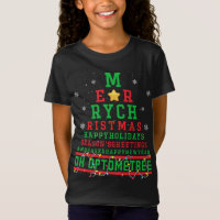 Optometry Christmas Tree Eyeglasses Eye Christmas