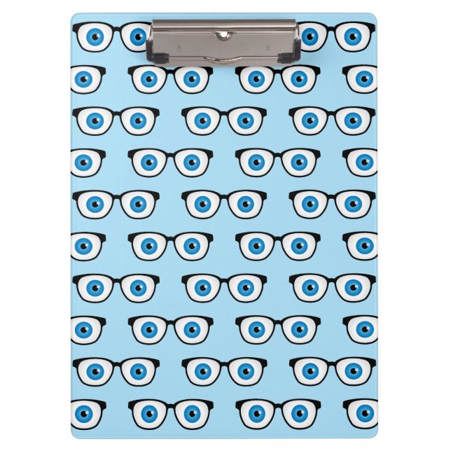 Optometry Eyes Clipboard (Front)