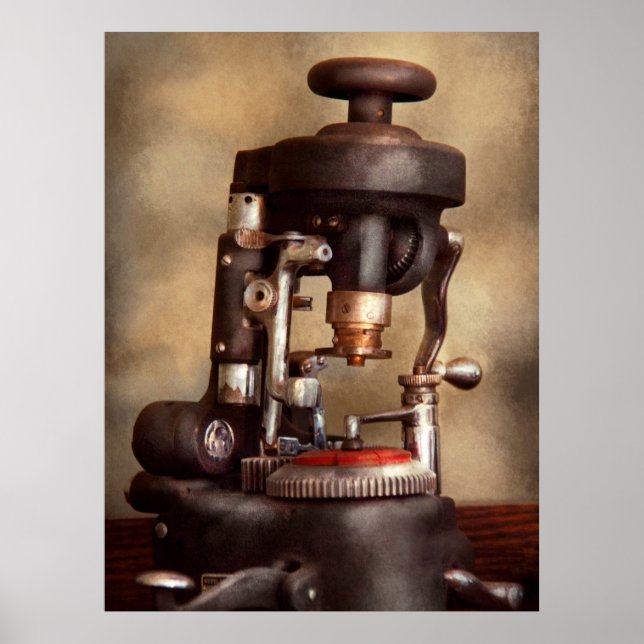 Optometry - Lens cutting machine Poster (Front)