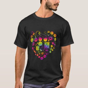 Optometry Ophthalmic Technician Symbols He T-Shirt