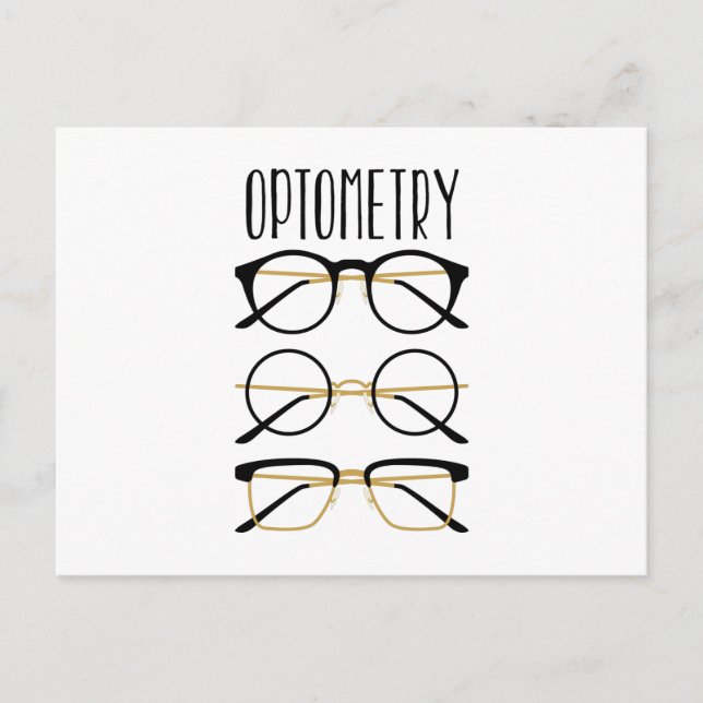 Optometry Postcard (Front)