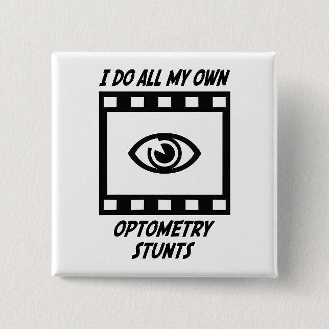 Optometry Stunts 15 Cm Square Badge (Front)