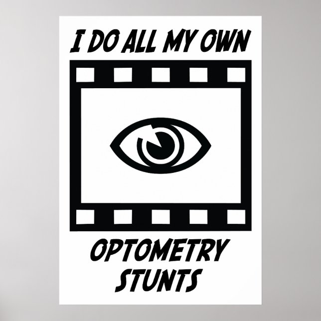 Optometry Stunts Poster (Front)