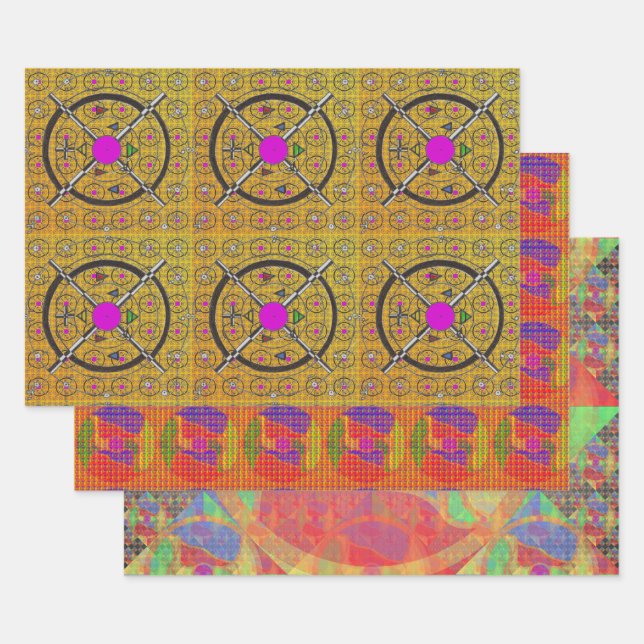 Optoskept wrapping paper set (Set)