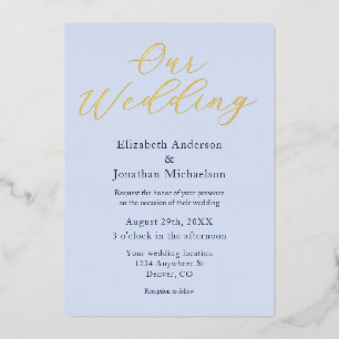 Opulent Blue Wedding