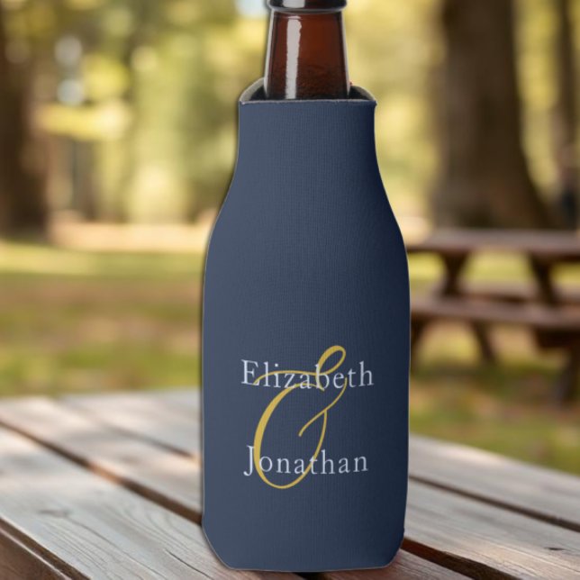 Opulent Blue Wedding Bottle Cooler (Creator Uploaded)