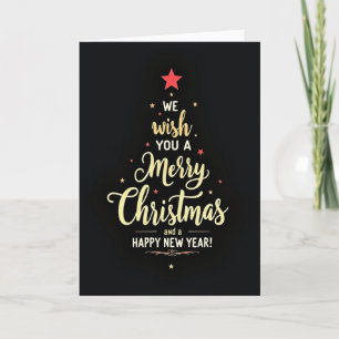Opulent Christmas Tree Card