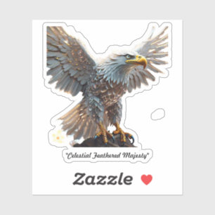 "Opulent Eagle in Flight"